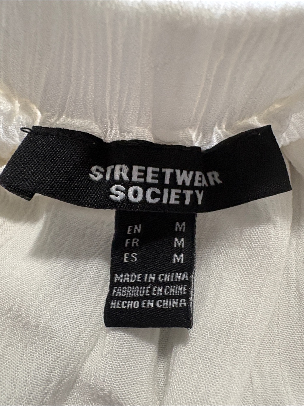 👚Streetwear Society Women's Off-Shoulder Blouse - Picture 2 of 4
